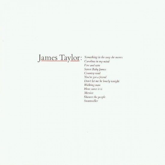 James Taylor ‎– James Taylor's Greatest Hits (CD)