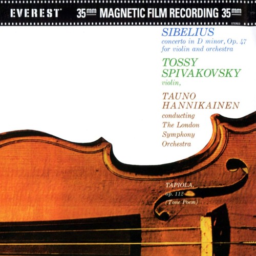 Jean Sibelius, Tossy Spivakovsky, Tauno Hannikainen - Concerto for Violin and Orchestra in D Minor, Op. 47 (Vinyl)