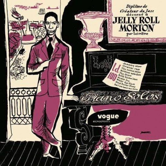 Jelly Roll Morton - Pianos Solos (Vinyl)