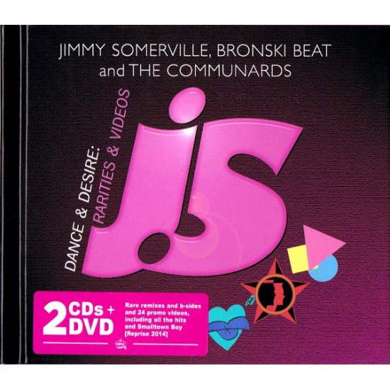 Jimmy Somerville & Bronski Beat & The Communards ‎– Dance & Desire: Rarities & Videos (CD)