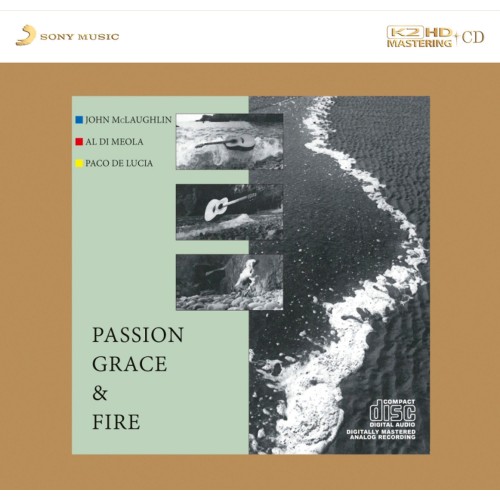 John McLaughlin - Al Di Meola - Paco De Lucía – Passion, Grace & Fire (CD)