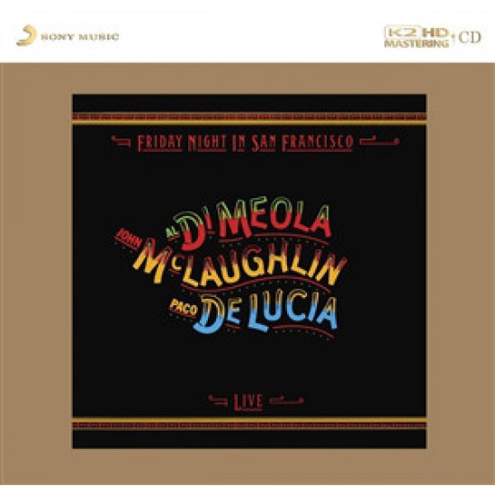 John McLaughlin / Al Di Meola / Paco De Lucía ‎– Friday Night In San Francisco (CD)