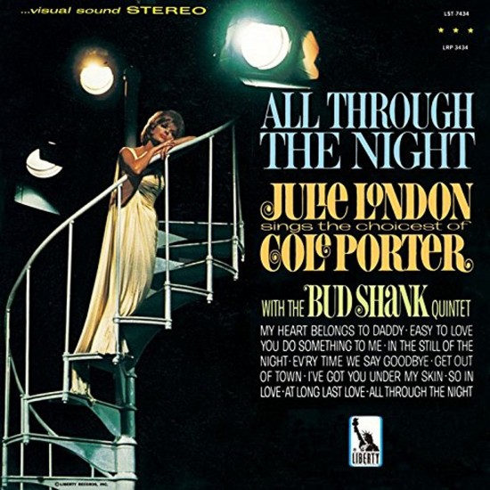 Julie London With The Bud Shank Quintet - All Through The Night (CD)