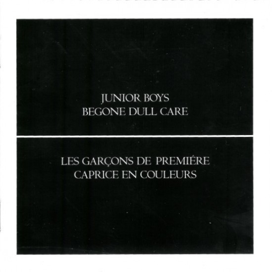 Junior Boys ‎– Begone Dull Care (CD)