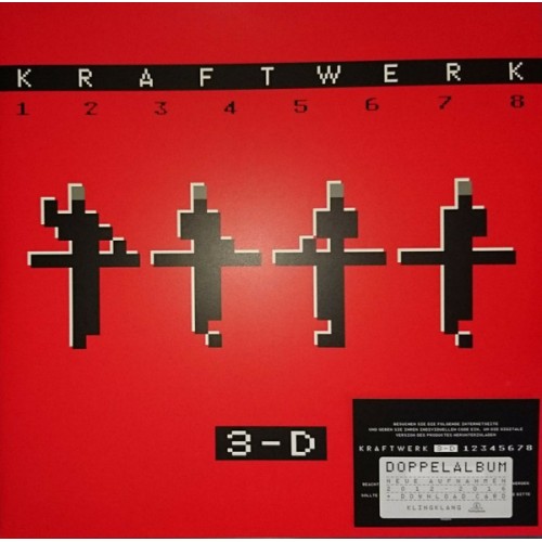 Kraftwerk ‎– 3-D (1 2 3 4 5 6 7 8) (Vinyl)