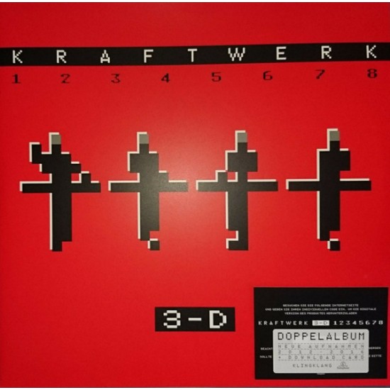 Kraftwerk ‎– 3-D (1 2 3 4 5 6 7 8) (Vinyl)
