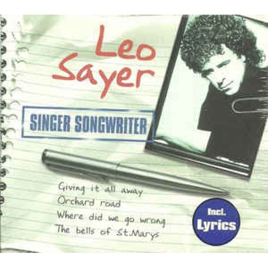 Leo Sayer ‎– Singer Songwriter (CD)