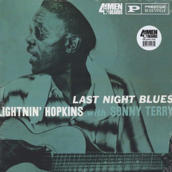 Lightnin' Hopkins & Sonny Terry ‎– Last Night Blues (Vinyl)