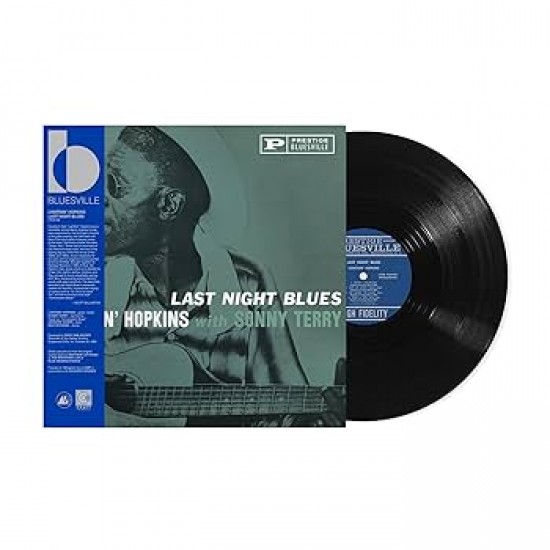 Lightnin' Hopkins With Sonny Terry - Last Night Blues (Vinyl)