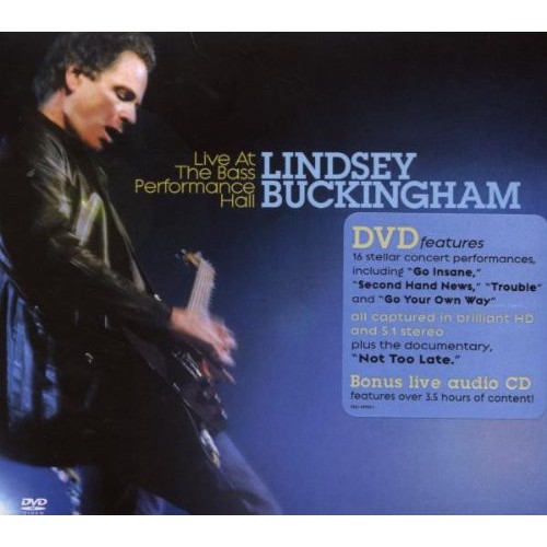 Lindsey Buckingham ‎– Live At The Bass Performance Hall (CD)