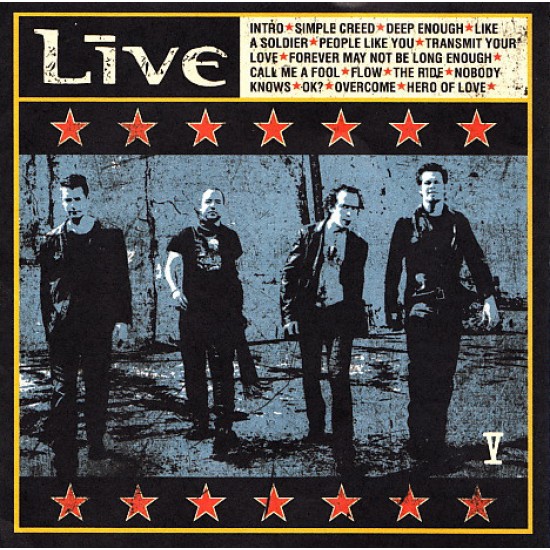 Live ‎– V (CD)