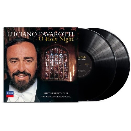 Luciano Pavarotti, Kurt Herbert Adler, National Philharmonic - O Holy Night (Vinyl)