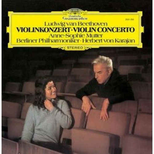 Beethoven - Anne-Sophie Mutter, Berliner Philharmoniker, Herbert von Karajan ‎– Violinkonzert (Vinyl)