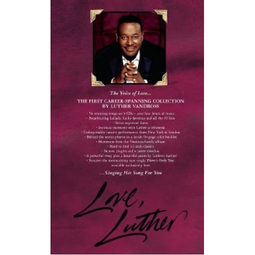 Luther Vandross ‎– Love, Luther (CD)