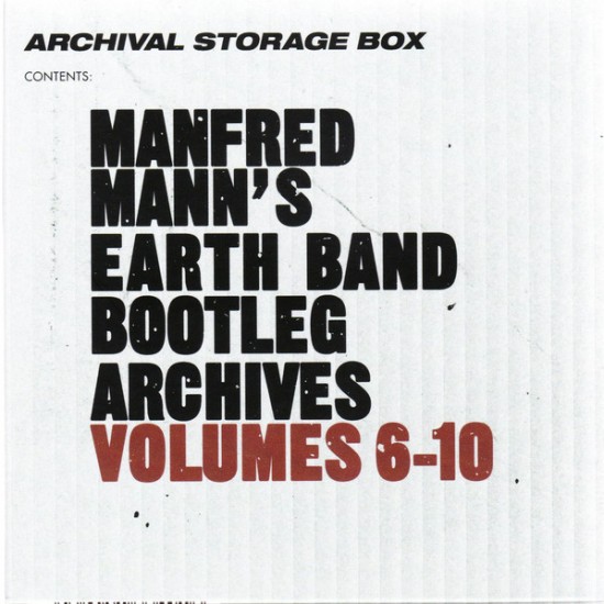 Manfred Mann's Earth Band - Bootleg Archives Volumes 6-10 (CD)