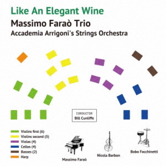 Massimo Faraò Trio - Like An Elegant Wine (Vinyl)