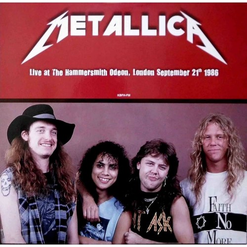 Metallica - Live At The Hammersmith Odeon, London September 21th 1986 (Vinyl)