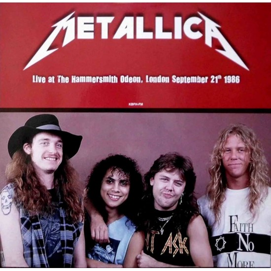 Metallica - Live At The Hammersmith Odeon, London September 21th 1986 (Vinyl)