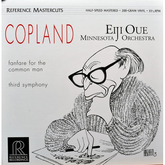 Minnesota Orchestra, Eiji Oue, Aaron Copland ‎– Fanfare For The Common Man / Third Symphony (Vinyl)