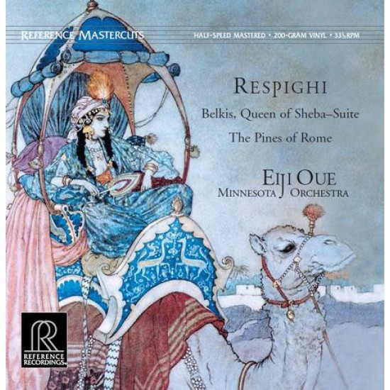 Ottorino Respighi, Minnesota Orchestra, Eiji Oue ‎– Belkis, Queen Of Sheba Suite / The Pines Of Rome (Vinyl)