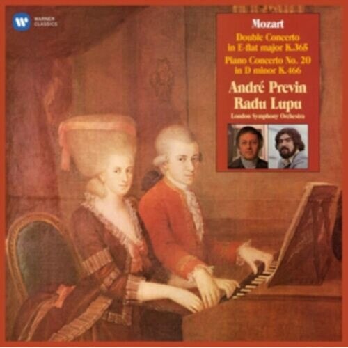 Mozart, Radu Lupu, André Previn, The London Symphony Orchestra - Double Concerto Klavierkonzert Nr.20 D-moll Kv466 Konzert Für 2 Klaviere Nr.10 Es-dur Kv365 (Vinyl)
