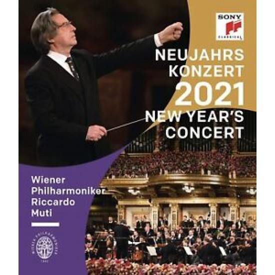 Riccardo Muti, Wiener Philharmoniker - New Year's Concert 2021 (Blu-ray)