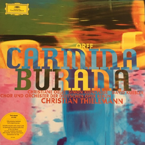 Orff, Christiane Oelze, David Kuebler, Simon Keenlyside, Christian Thielemann - Carmina Burana (Vinyl)