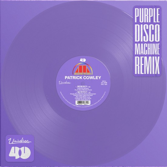 Patrick Cowley Feat. Sylvester - Menergy (Purple Disco Machine Remix) (Vinyl)