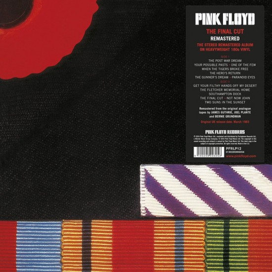 Pink Floyd ‎– The Final Cut (Vinyl)