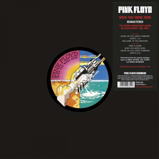 Pink Floyd ‎– Wish You Were Here (Vinyl)