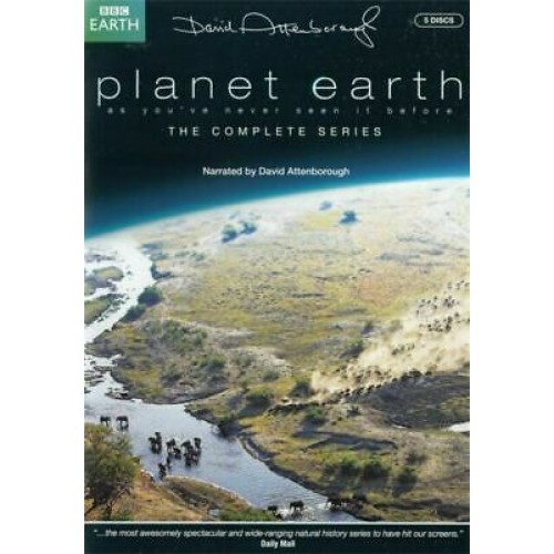 Planet Earth - The Complete Series Narrated By David Attenborough (DVD)