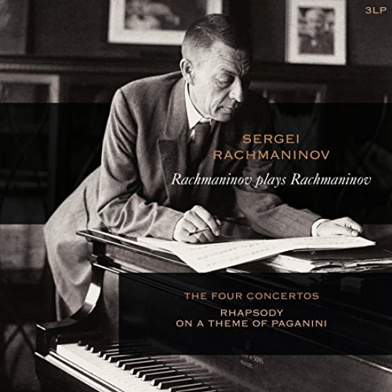 Rachmaninov - Plays Rachmaninov: Piano Concertos 1-4 (Vinyl)