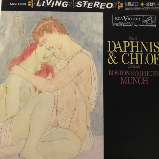 Ravel - Charles Munch, Boston Symphony Orchestra - Daphnis And Chloe (Vinyl)