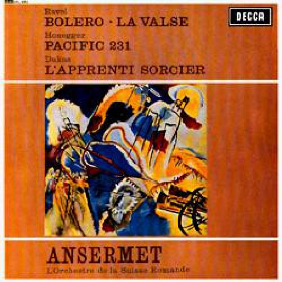 Ravel / Honegger & Dukas / Ansermet / L'Orchestre De La Suisse Romande ‎– Works By Ravel / Honegger & Dukas (Vinyl)