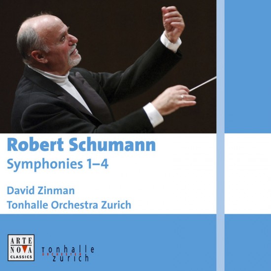 Robert Schumann / David Zinman / Tonhalle Orchestra Zurich ‎– Symphonies 1-4 (CD)