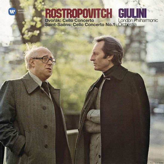 Rostropovitch, Giulini, Dvorak, Saint-Saens, London Philharmonic Orchestra - Cello Concerto / Cello Concerto No.1 (Vinyl)