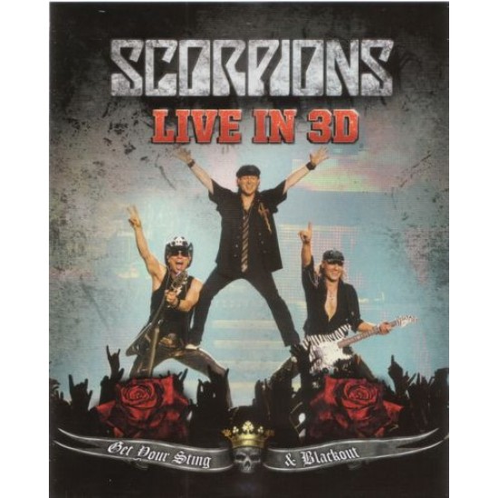 Scorpions ‎– Live In 3D / Get Your Sting & Blackout (Blu-ray)