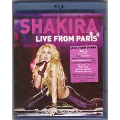 Shakira ‎– Live From Paris (Blu-ray)