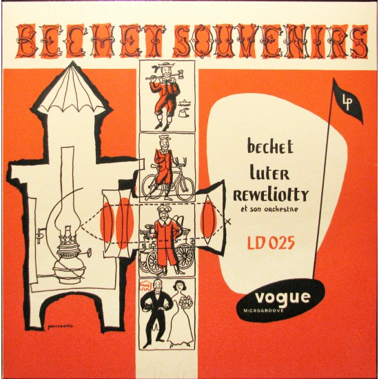 Sidney Bechet, Claude Luter, Andre Reweliotty - Bechet Souvenirs (Vinyl)