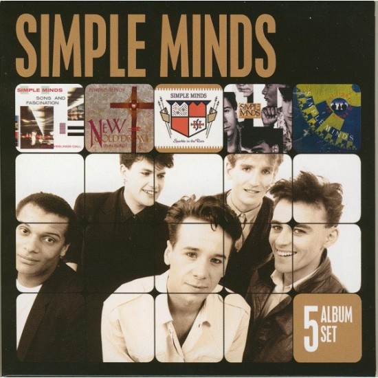 Simple Minds ‎– 5 Album Set (CD)