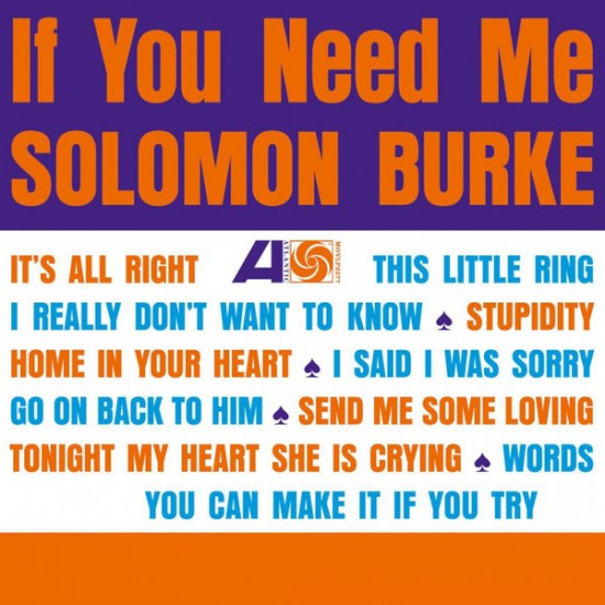 Solomon Burke - If You Need Me (Vinyl)