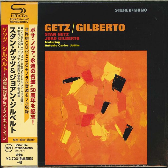 Stan Getz, Joao Gilberto feat. Antonio Carlos Jobim - Getz / Gilberto (CD)