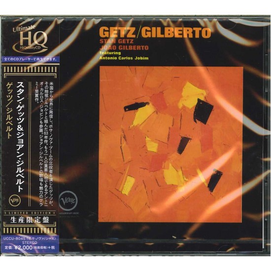 Stan Getz, Joao Gilberto feat. Antonio Carlos Jobim - Getz / Gilberto (CD)