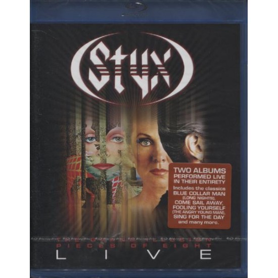 Styx ‎– Grand Illusion Pieces Of Eight / Live (Blu-ray)