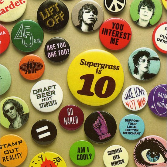 Supergrass ‎– Supergrass Is 10: The Best Of 94-04 (CD)