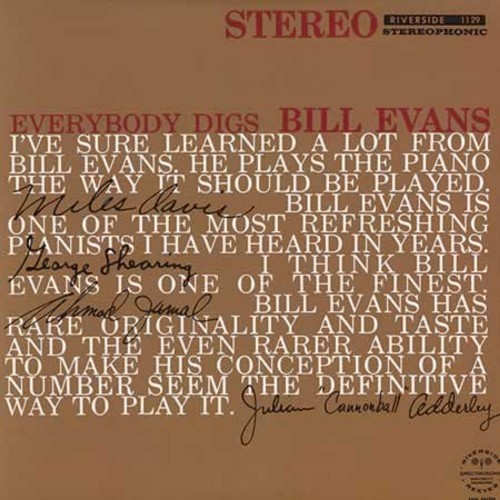 The Bill Evans Trio - Everybody Digs Bill Evans