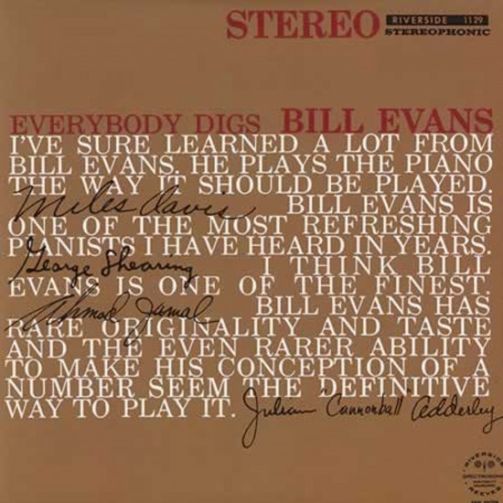 The Bill Evans Trio - Everybody Digs Bill Evans