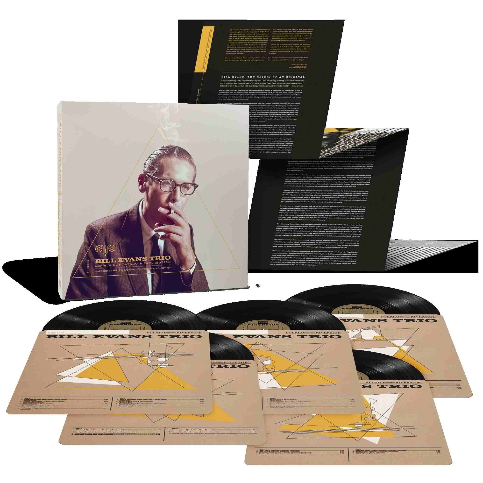 洋楽 Bill Evans Trio Complete Albums LP Box The Bill Evans Trio - Haunted Heart: The Legendary Riverside