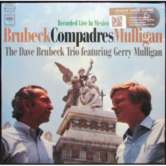 The Dave Brubeck Trio Featuring Gerry Mulligan ‎– Compadres (Vinyl)