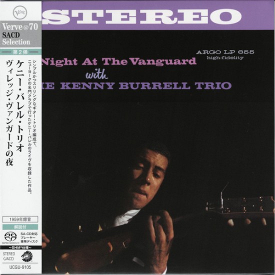 The Kenny Burrell Trio – A Night At The Vanguard (CD)